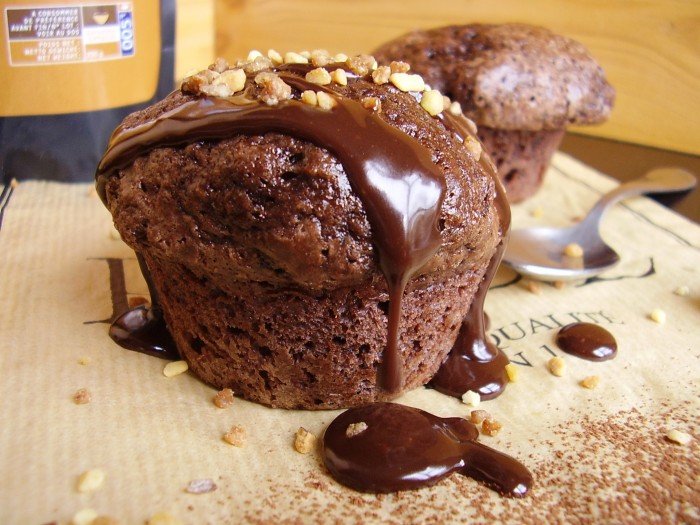 Muffin ultra moelleux chocolat-noisette Muffin ultra moelleux chocolat-noisette