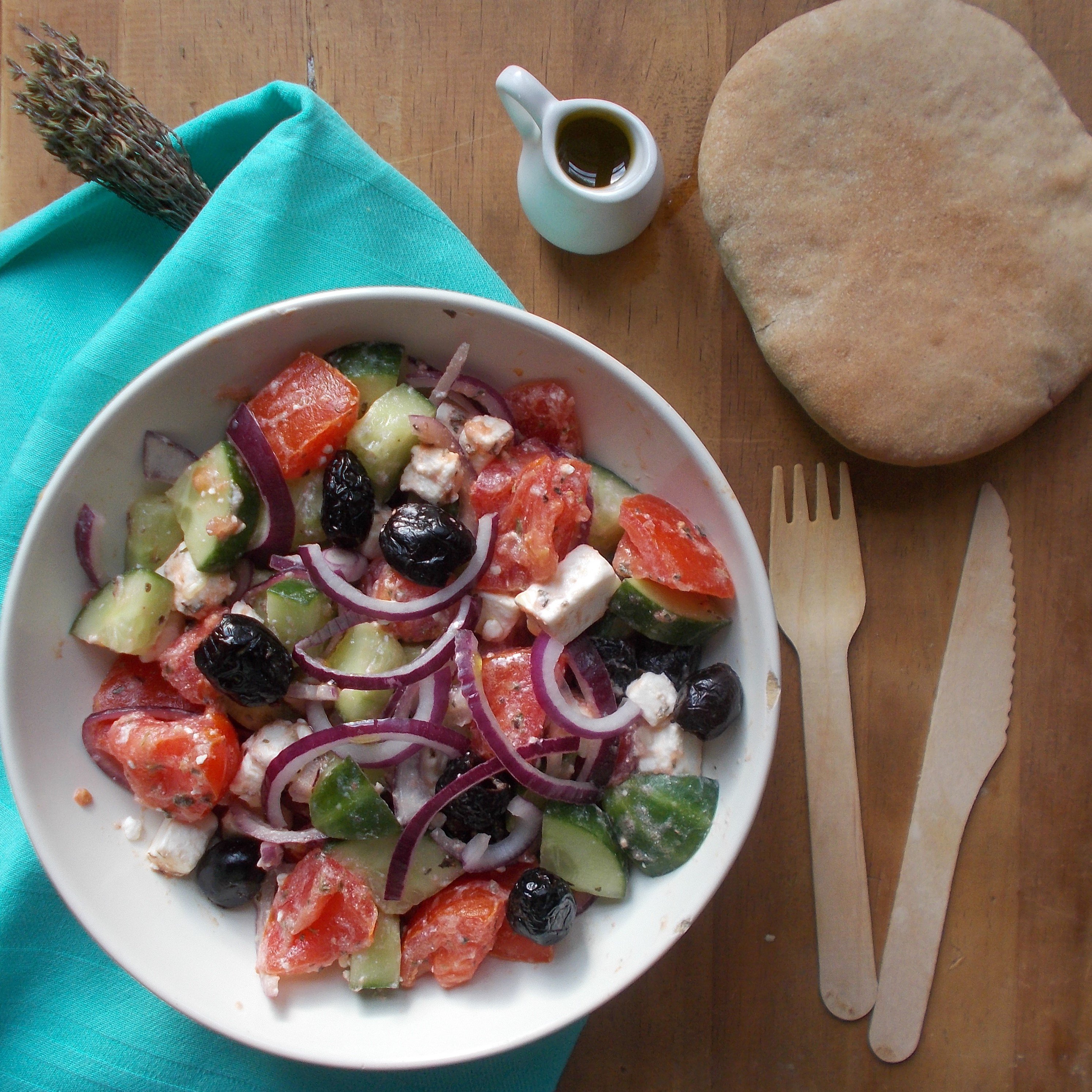 Horiatiki : salade grecque
