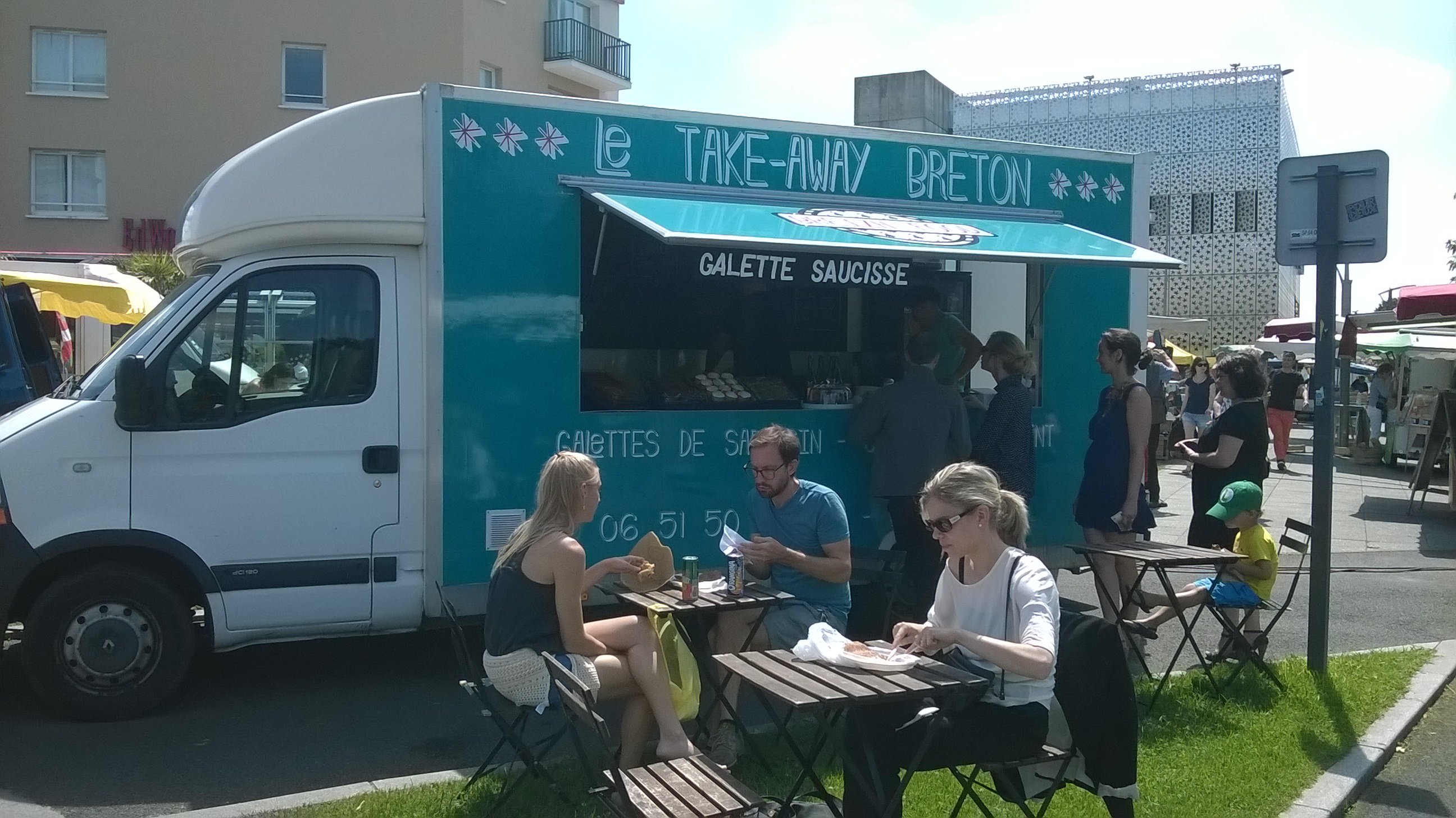 Breizh Food : le food truck breton sur le marché de Talence