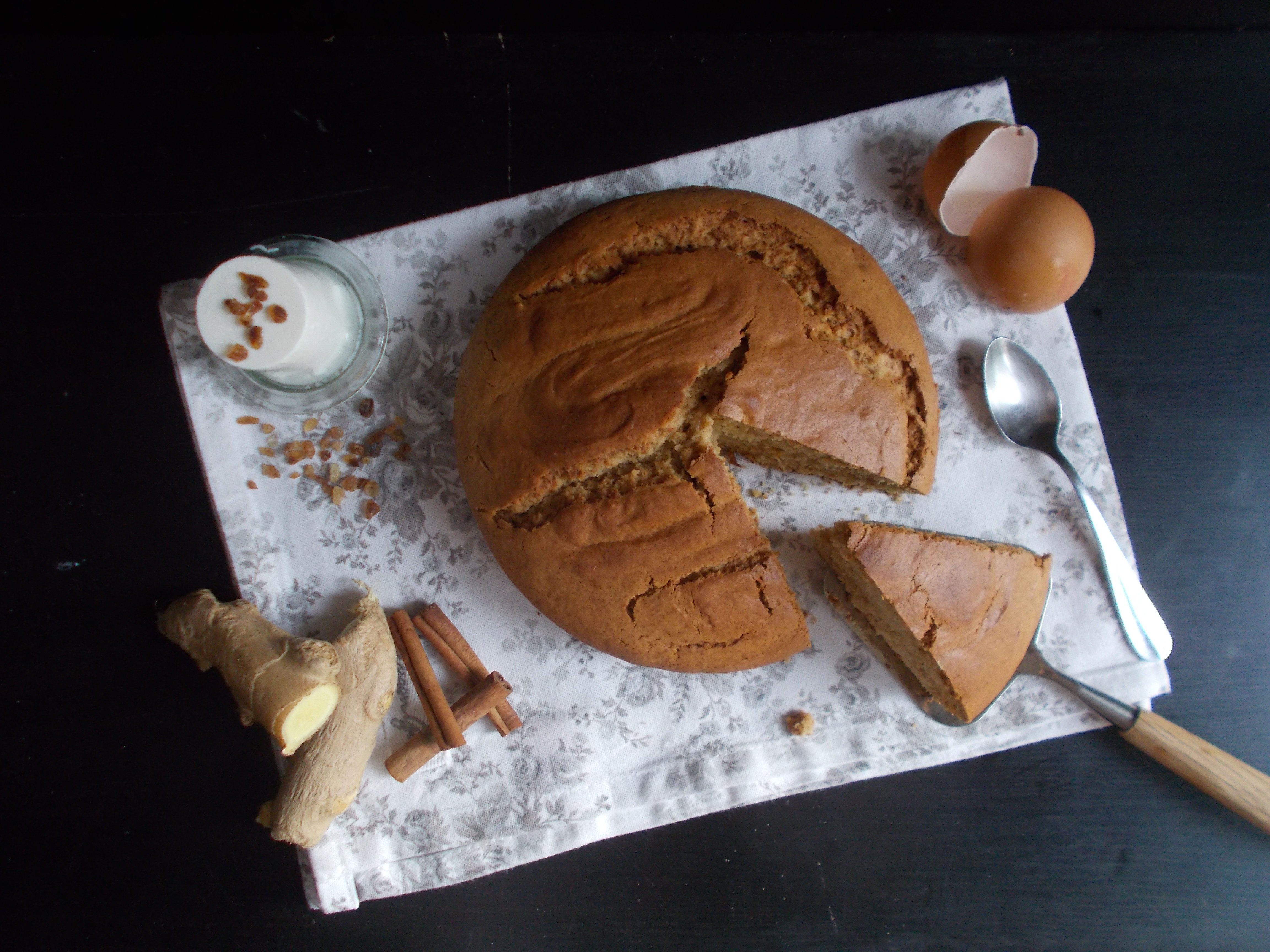 Gâteau snickerdoodle (gingembre et cannelle)