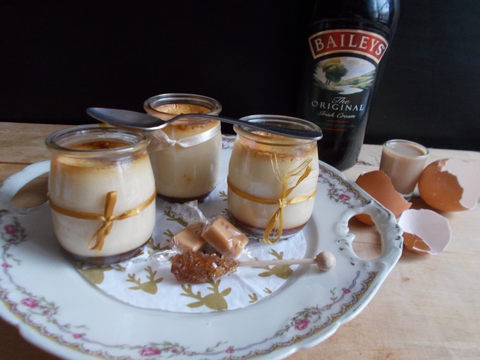 Crème renversée au Baileys Toque de Choc