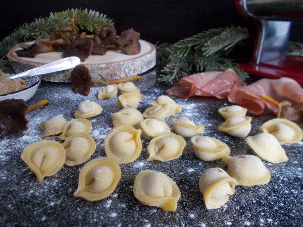 Tortellini speck & cèpes Tortellini speck & cèpes
