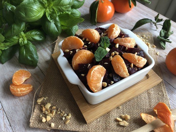 Salade de betterave aux agrumes Salade de betterave aux agrumes