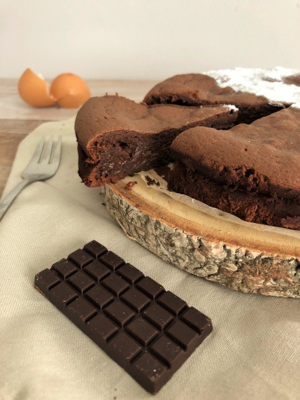 Fondant au chocolat et confiture de lait Fondant au chocolat et confiture de lait