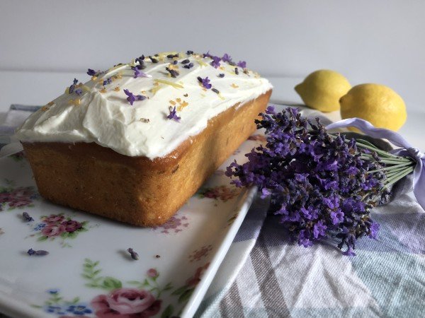 Cake citron-lavande Cake citron-lavande