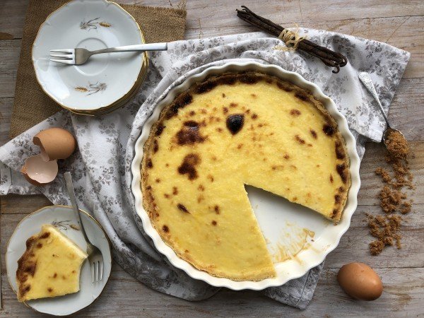 Tarte crème brûlée Tarte crème brûlée