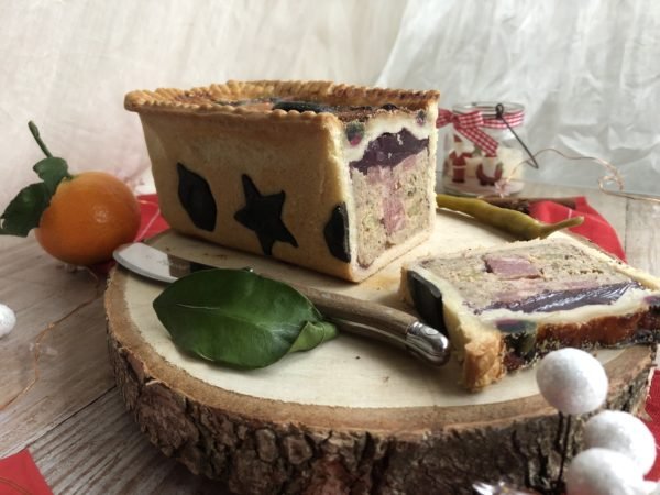 Pâté en croûte au jambon de Noël antillais Pâté en croûte au jambon de Noël antillais