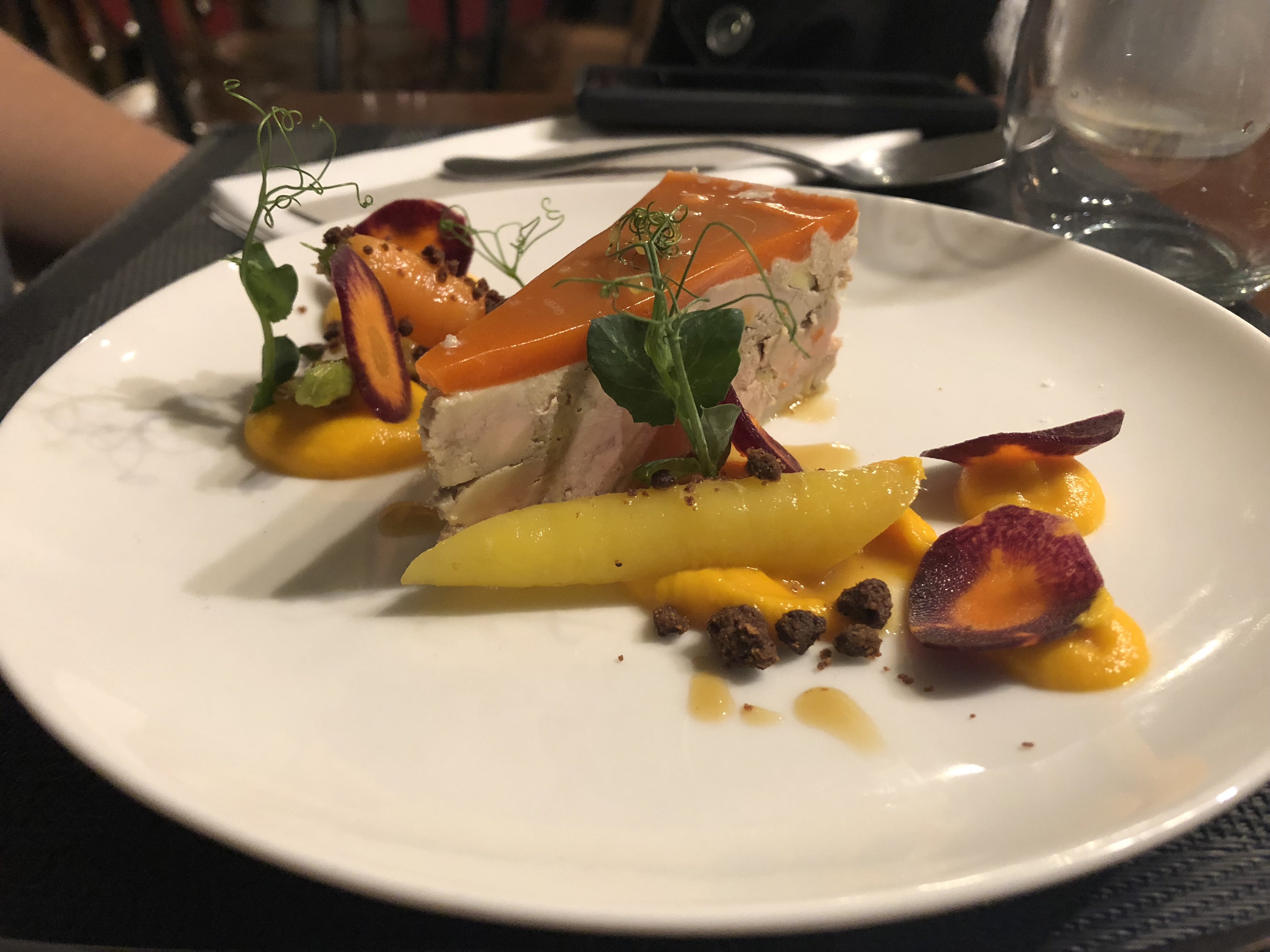 Foie gras à la carotte [Noël 2018]