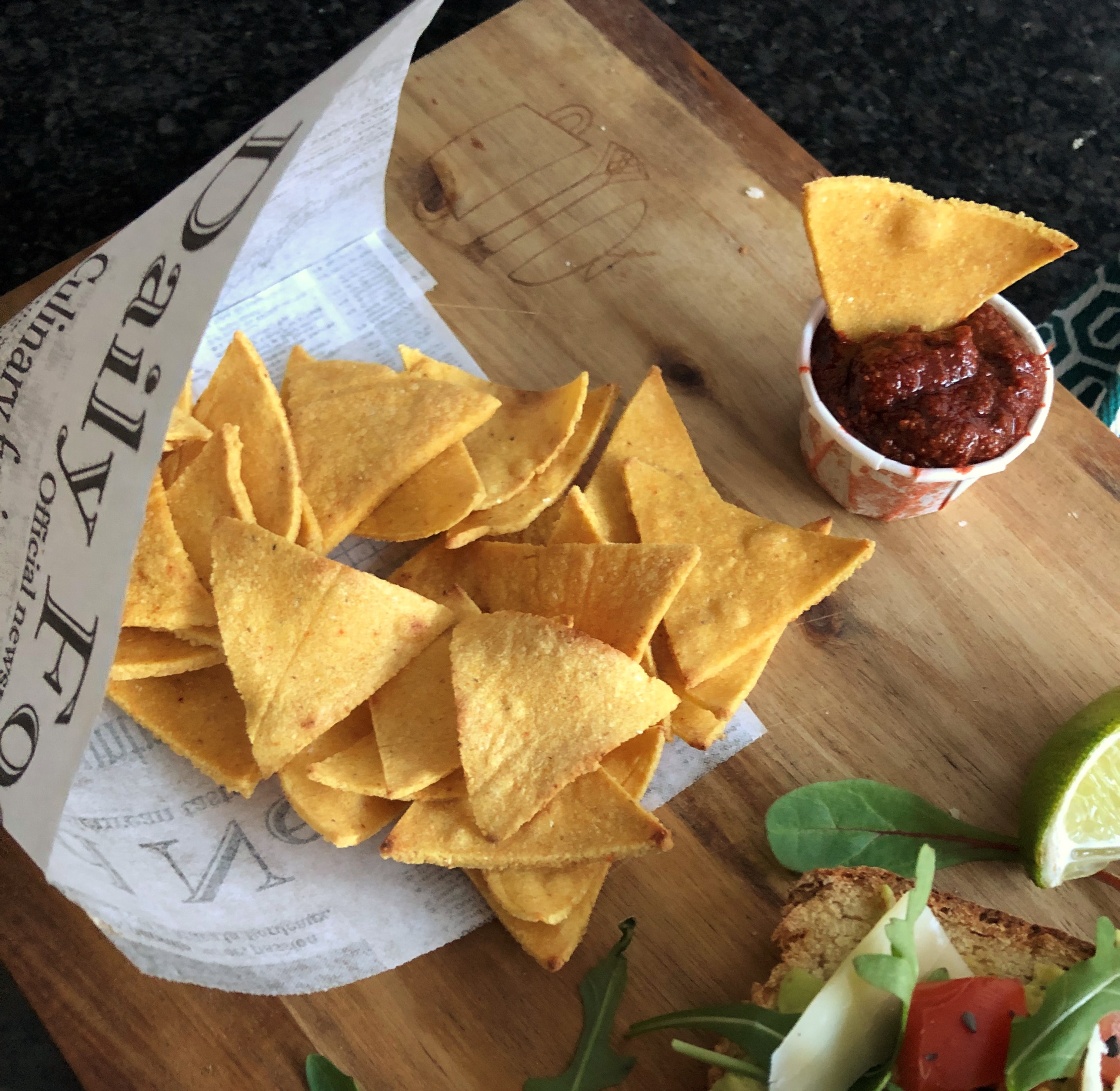 Tortilla chips (Nachos) Toque de Choc