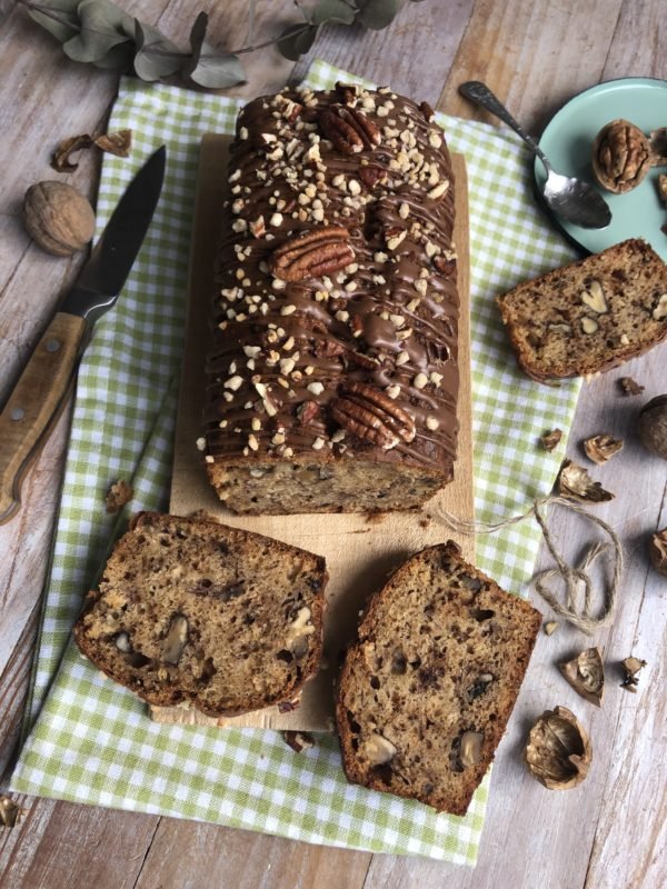 Banana Bread aux noix Banana Bread aux noix