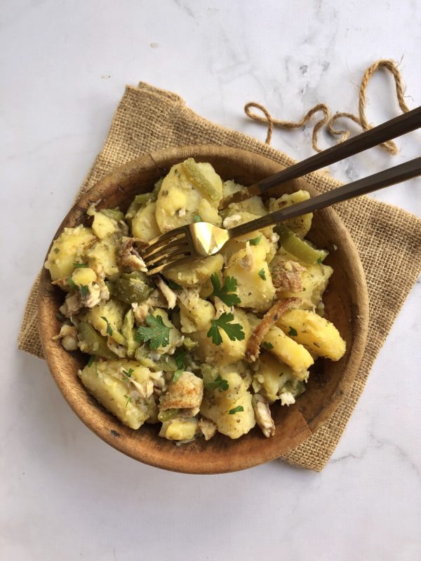 Salade de pommes de terre au poisson Salade de pommes de terre au poisson