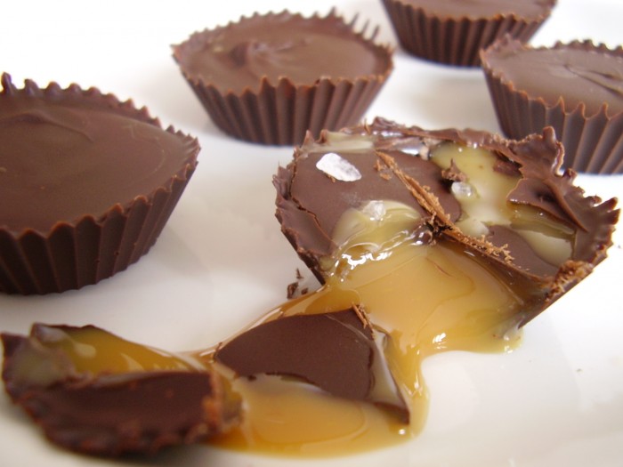 Bouchées chocolat et confiture de lait Bouchées chocolat et confiture de lait