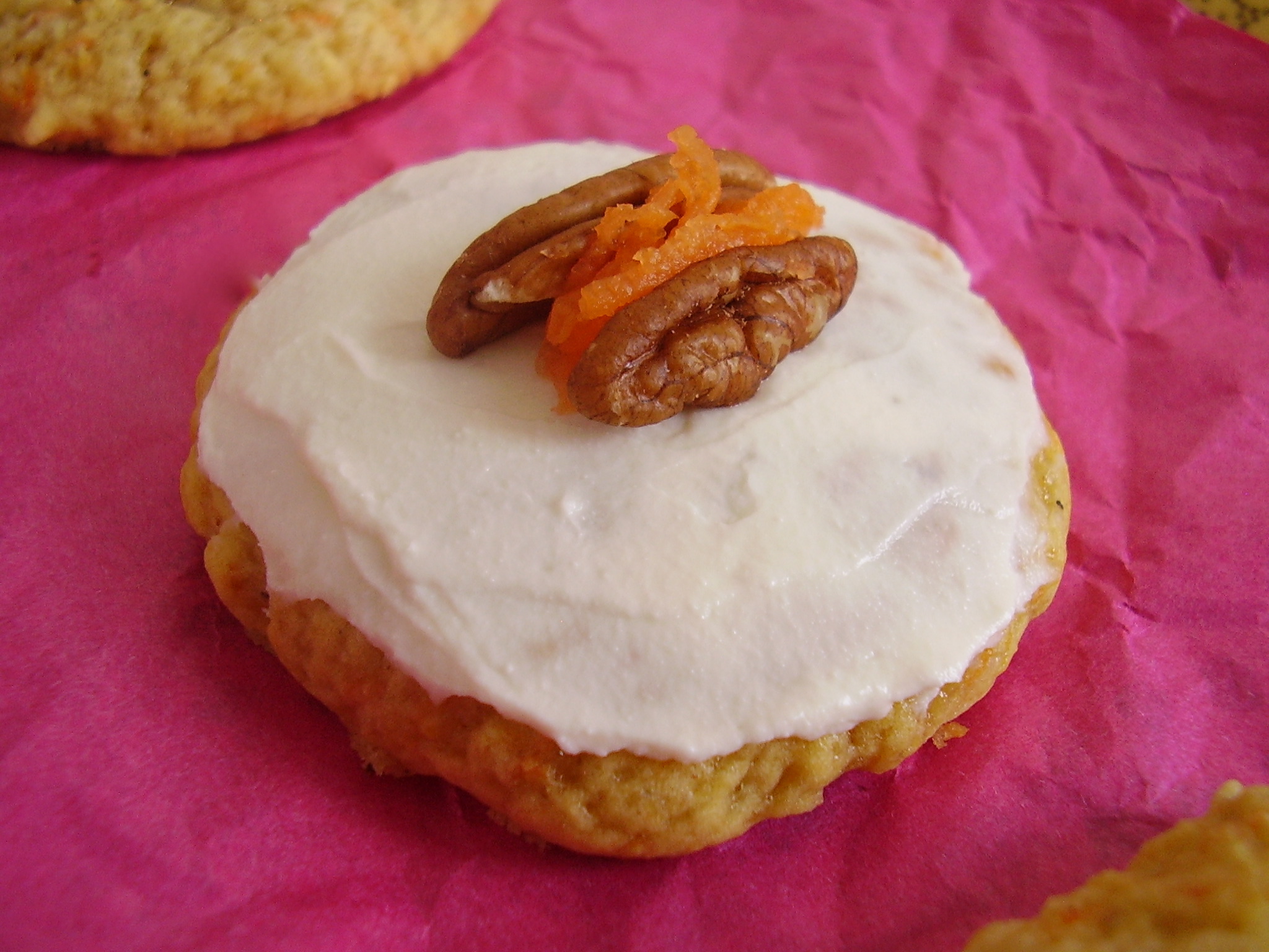 Cookie façon Carrot cake