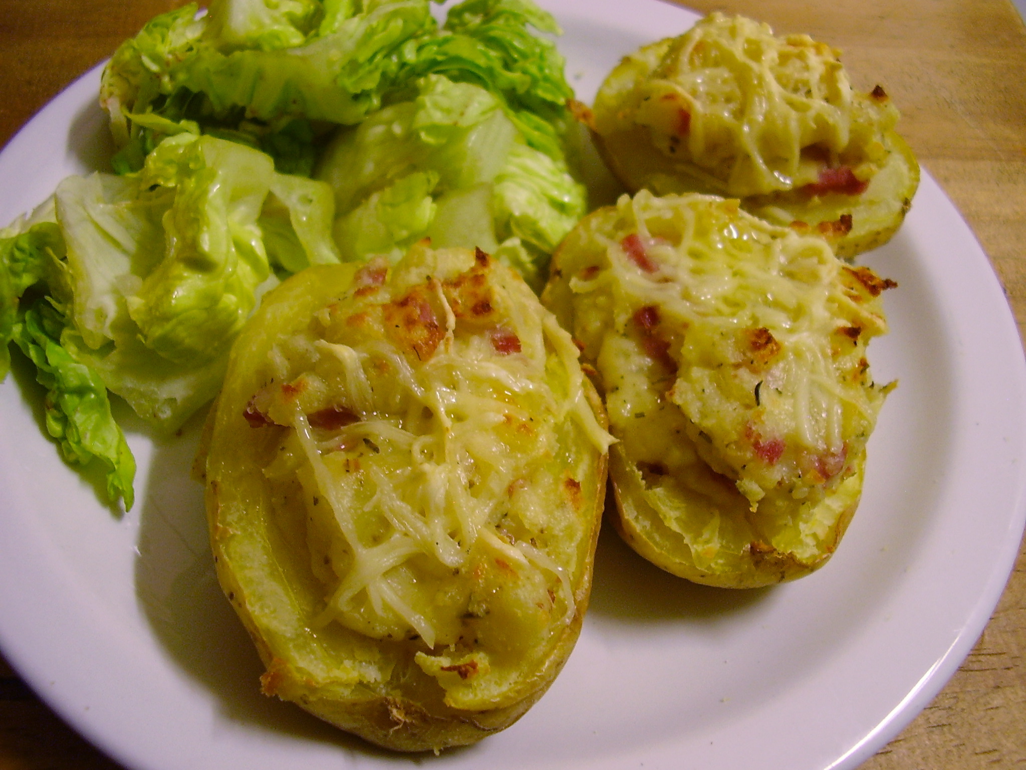 Pommes De Terre Farcies Au Saint Marcellin Toque De Choc 