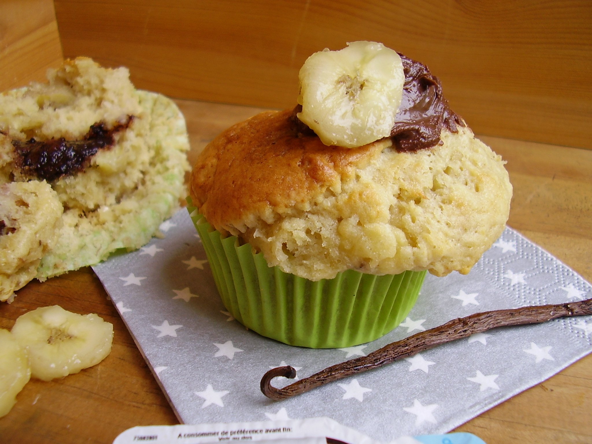Muffin gourmand à la banane : un oubli du Columbus Café?!