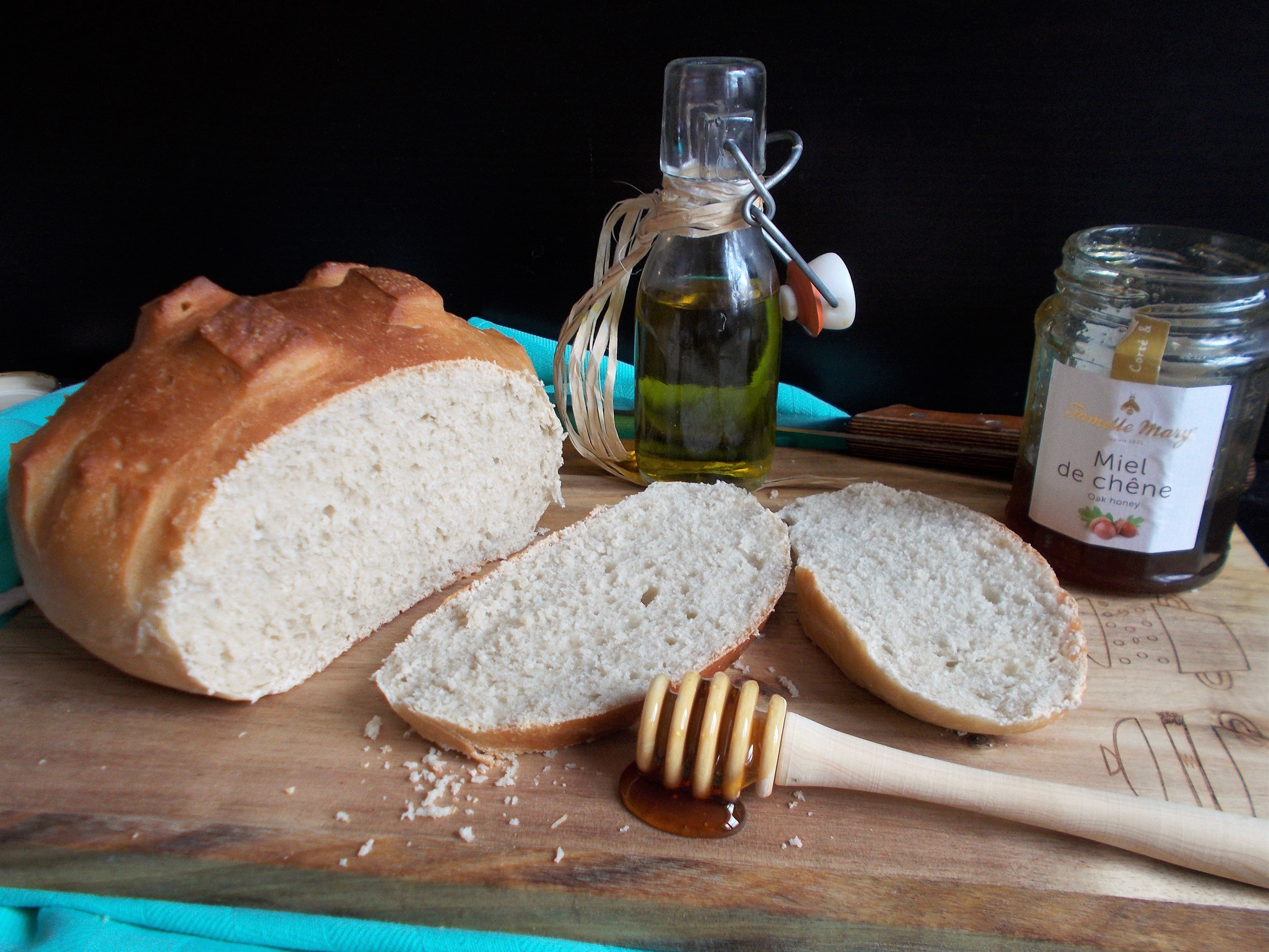 Ekmek : pain turc au miel et huile d’olive